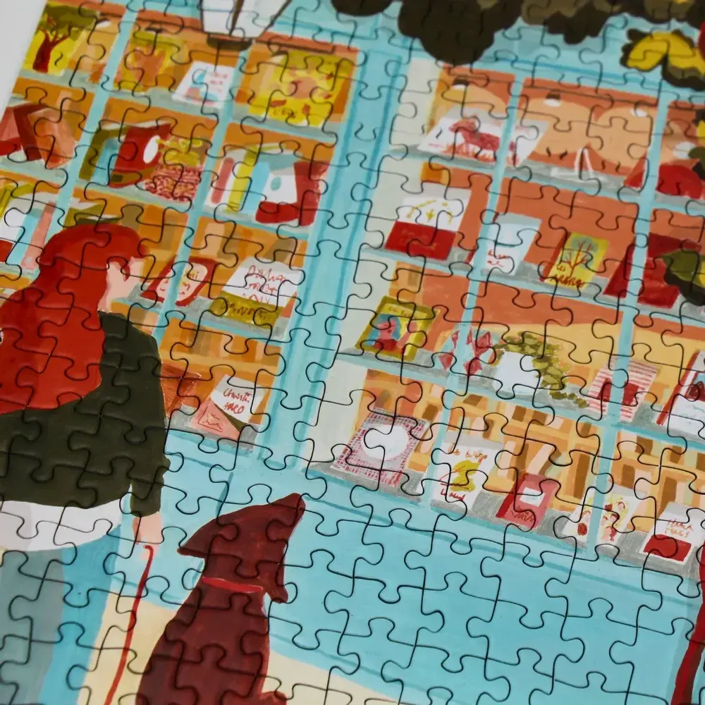 Papeterie - Puzzle 1000 pièces : La Librairie du coin - APARTÉ