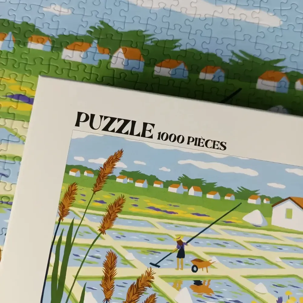 Gifts - 1000-piece puzzles: Salt Marshes - APARTÉ