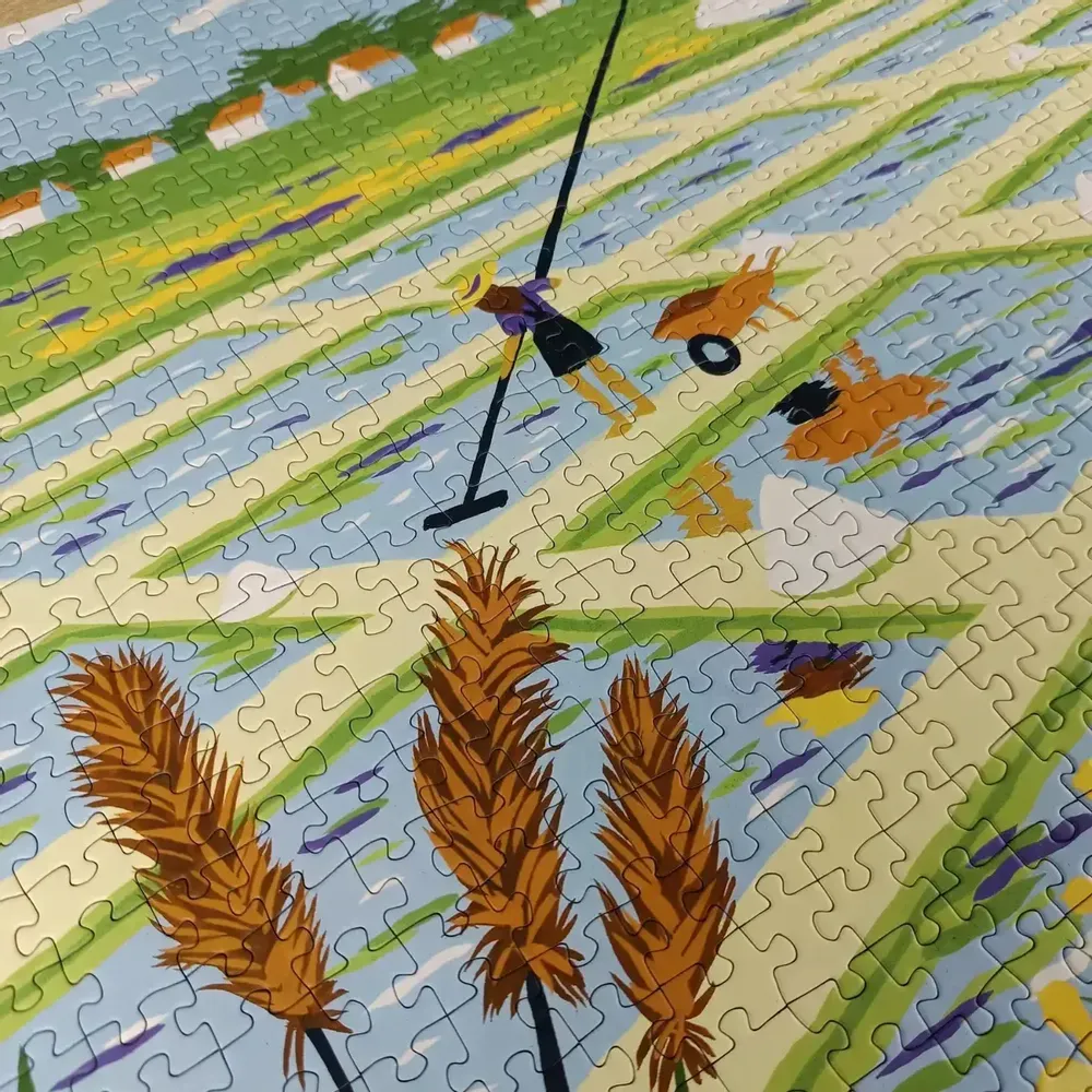 Gifts - 1000-piece puzzles: Salt Marshes - APARTÉ