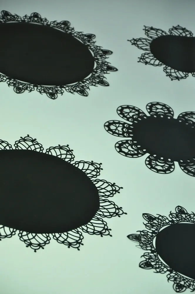 Dessous de plat - Tapis de table à motif de dentelle - KIRIORI