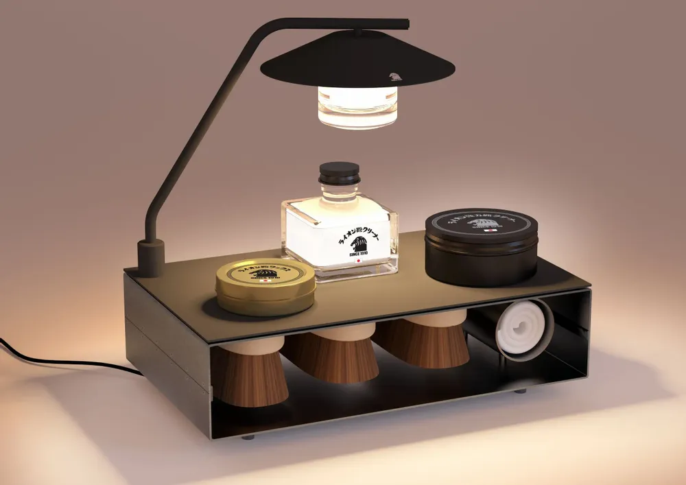 Desk lamps - Lion Heritage Shine Chest - LION SHOE CREAM HONPO