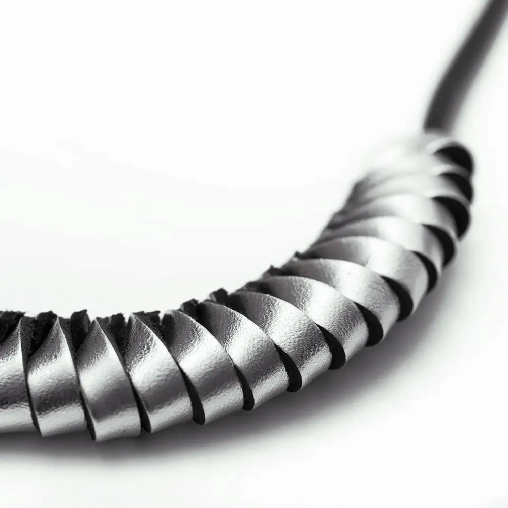 Leather goods - Half-flux Necklace Large - C.KARAKALPAKI