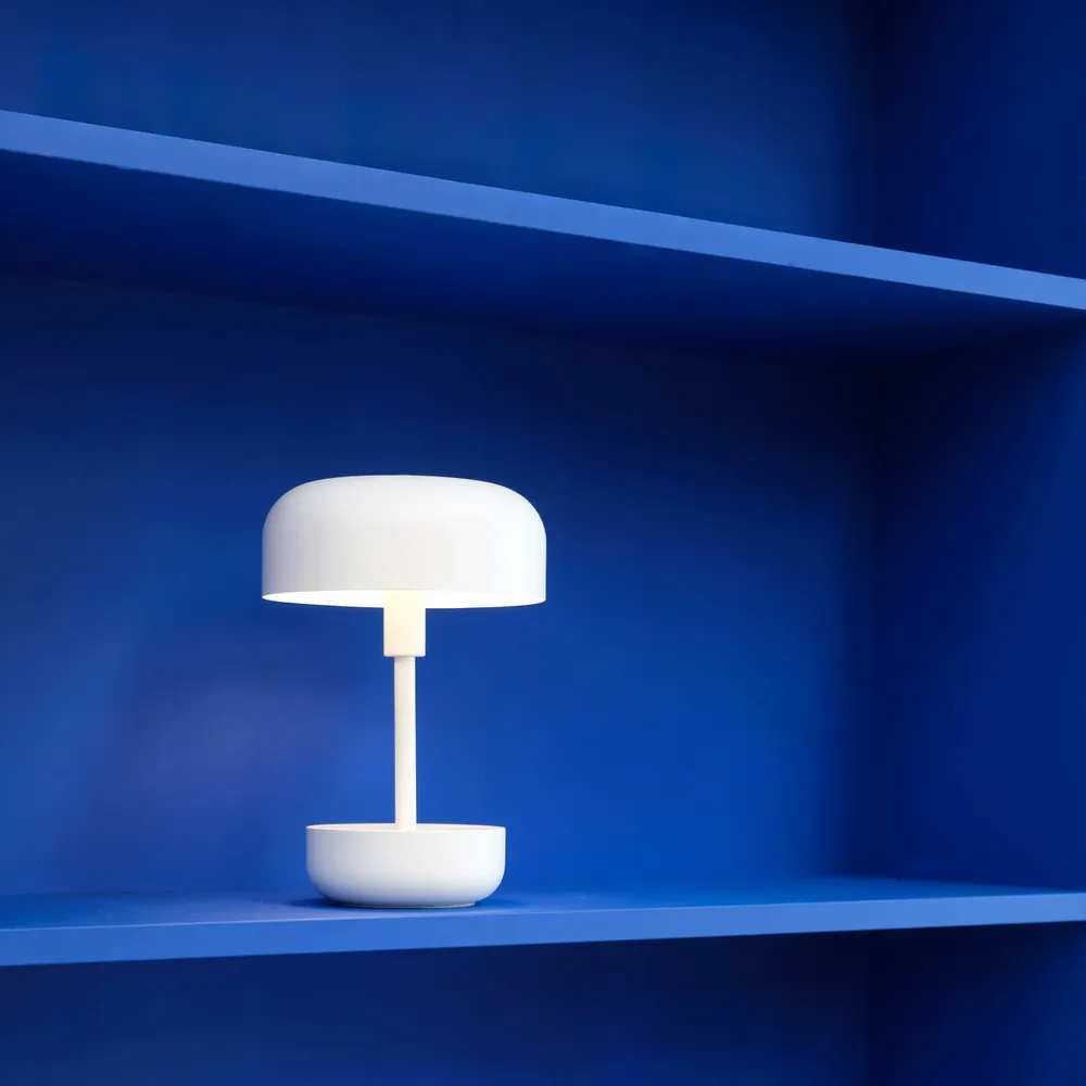 Lampes de table - Lampe de table rechargeable LED blanche Haipot - DYBERG LARSEN