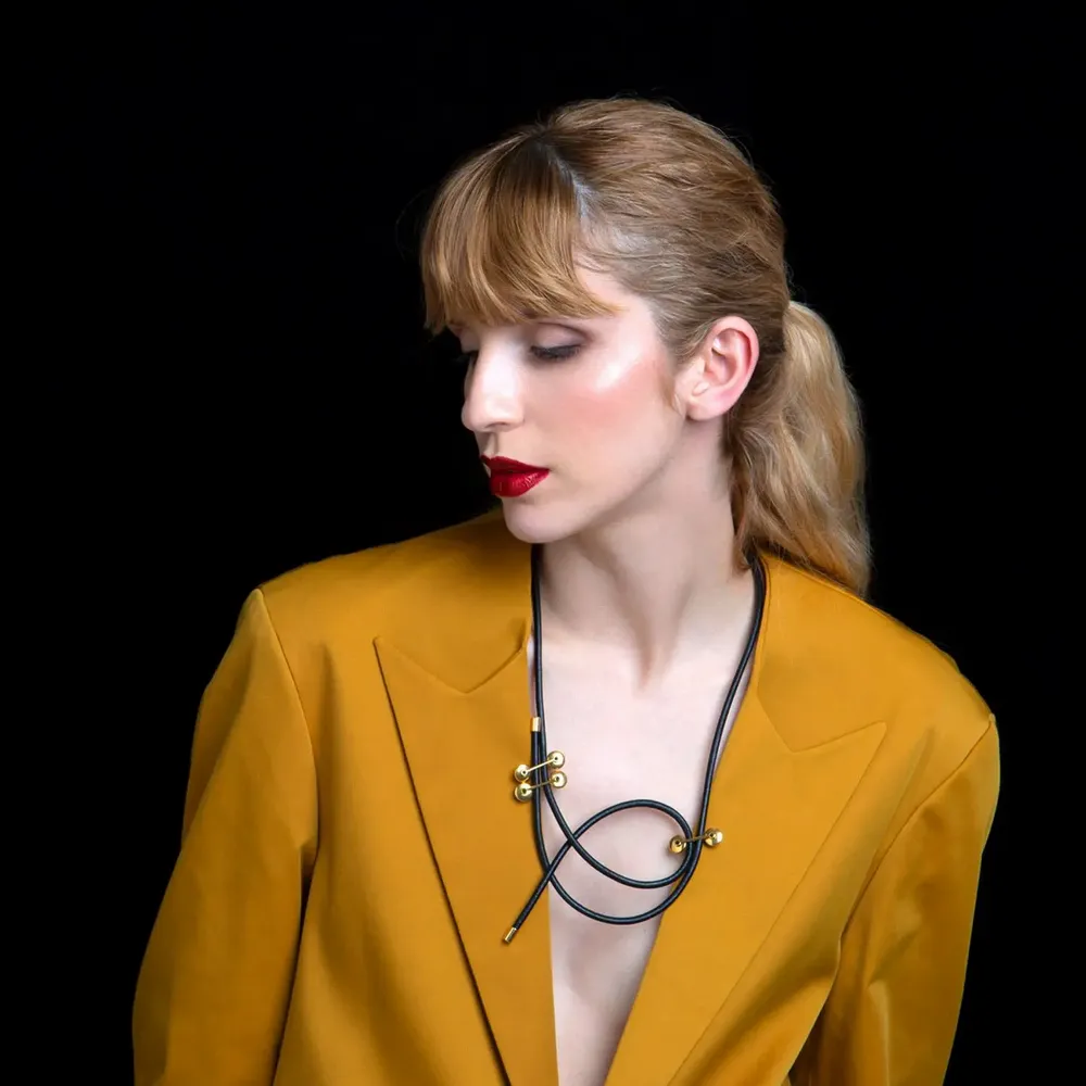 Petite maroquinerie - Collier Polyline - C.KARAKALPAKI