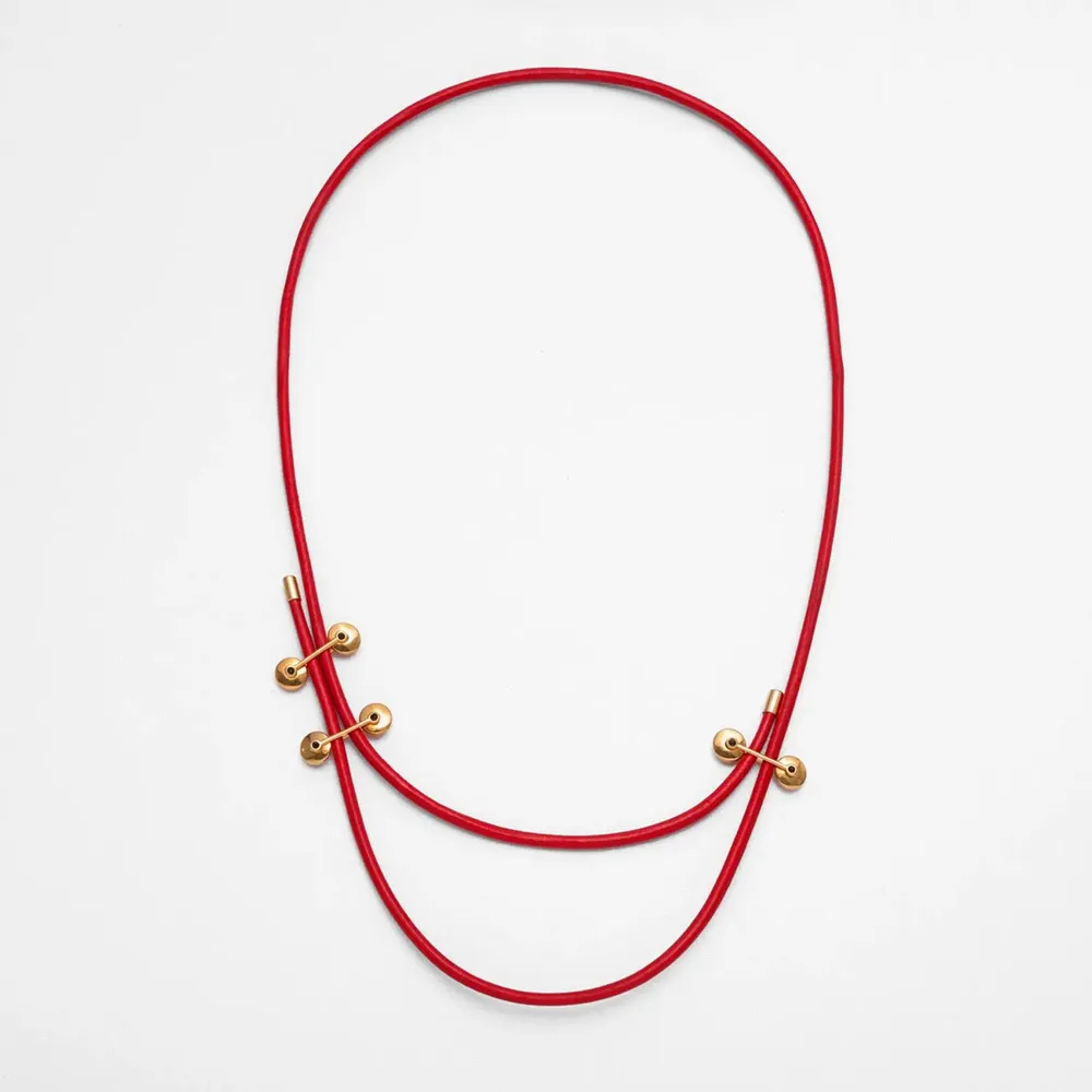 Petite maroquinerie - Collier Polyline - C.KARAKALPAKI