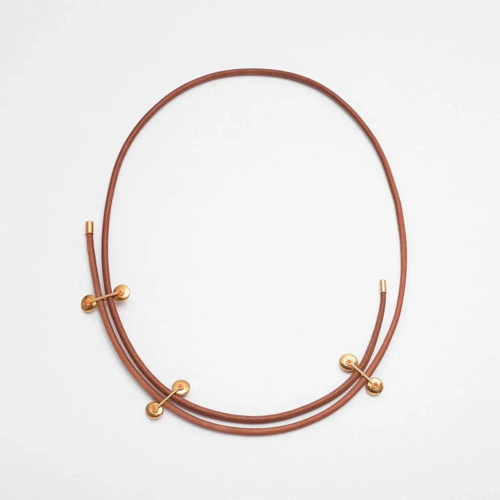 Petite maroquinerie - Collier Polyline - C.KARAKALPAKI