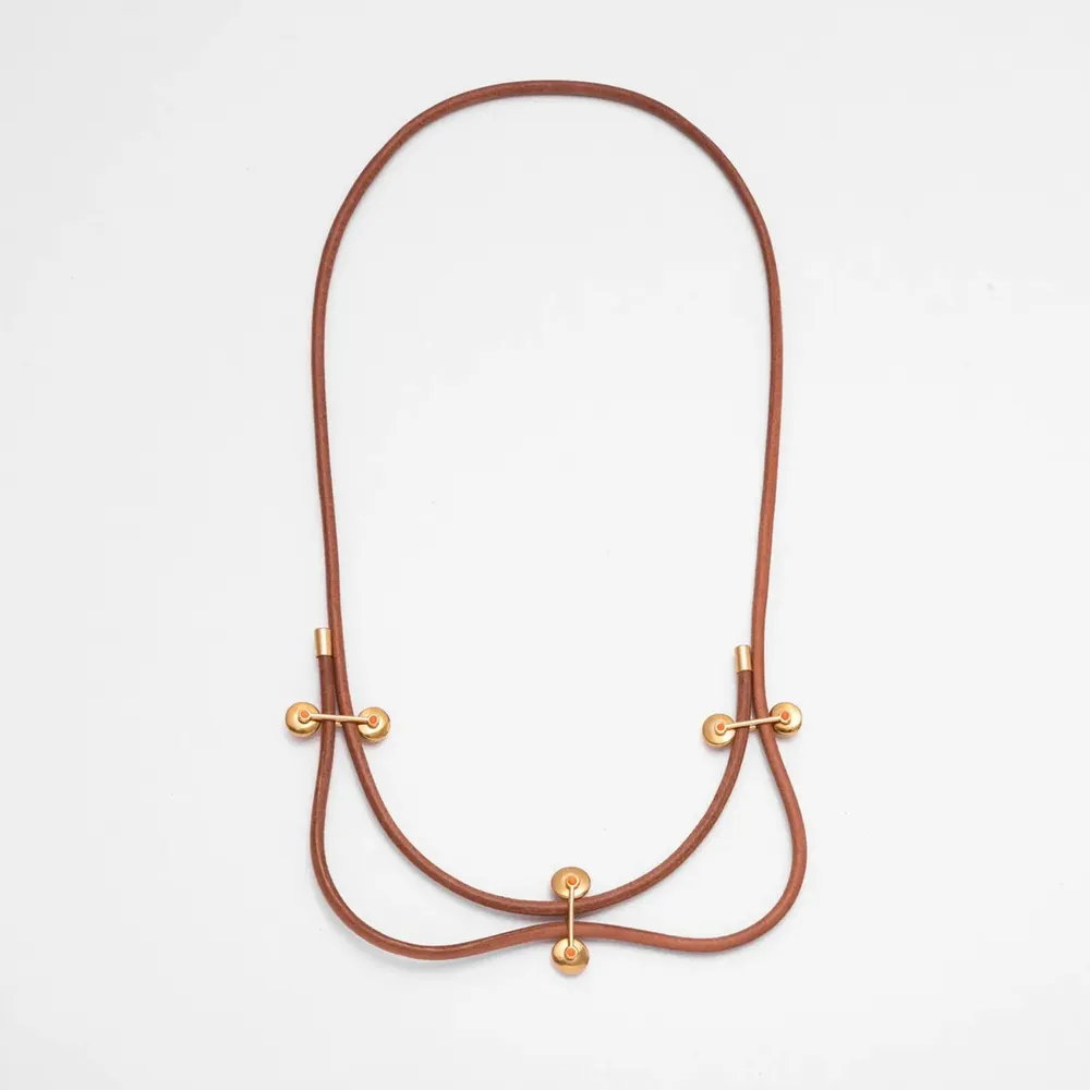 Petite maroquinerie - Collier Polyline - C.KARAKALPAKI