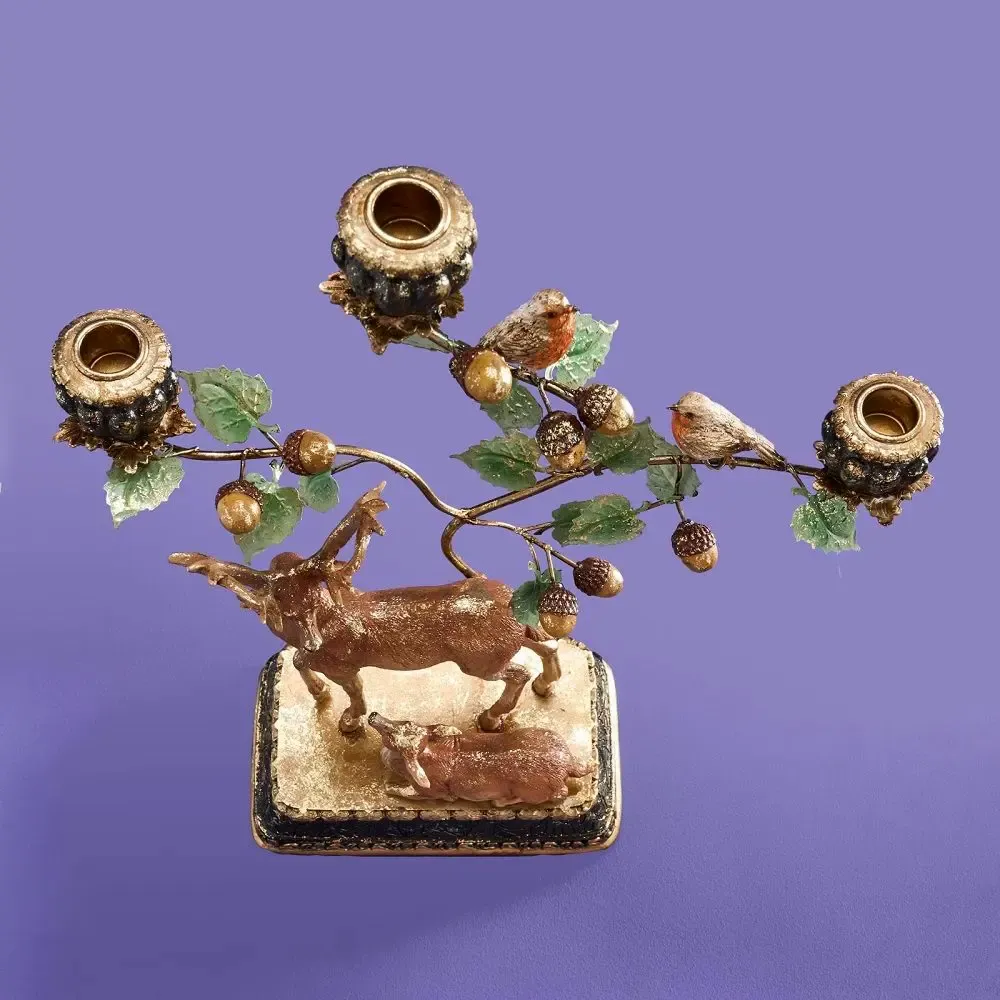 Autres décorations de Noël - Bougeoir en forme de cerf - WERNER VOSS