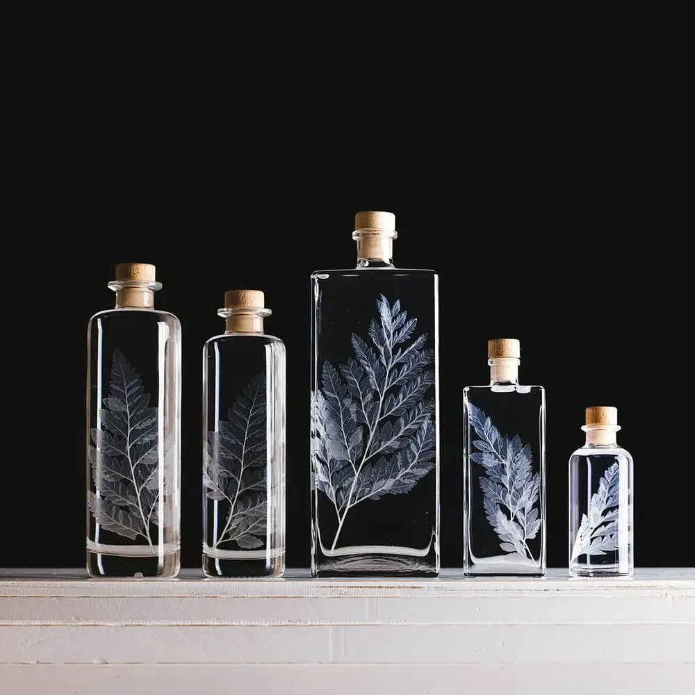 Objets de décoration - L'Herbarium de Théophile – Cuir Blanche - Capsule botanique durable - THEOPHILE BERTHON