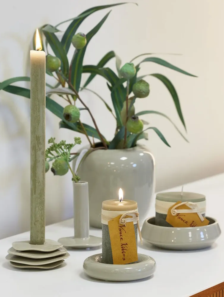 Objets design - Vance Kitira Bougies en bois - LÜBECH LIVING