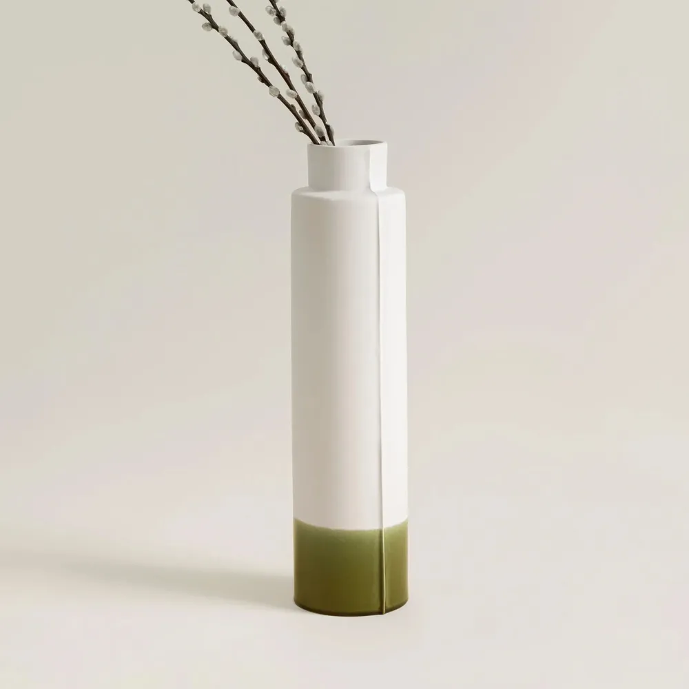 Vases - Vase Origine Petit modèle Olive Trempé - CHAROLLES