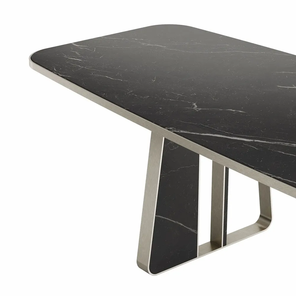 Bancs - Table de salle à manger Kenai fabriquée à la main au Portugal - PORUS STUDIO