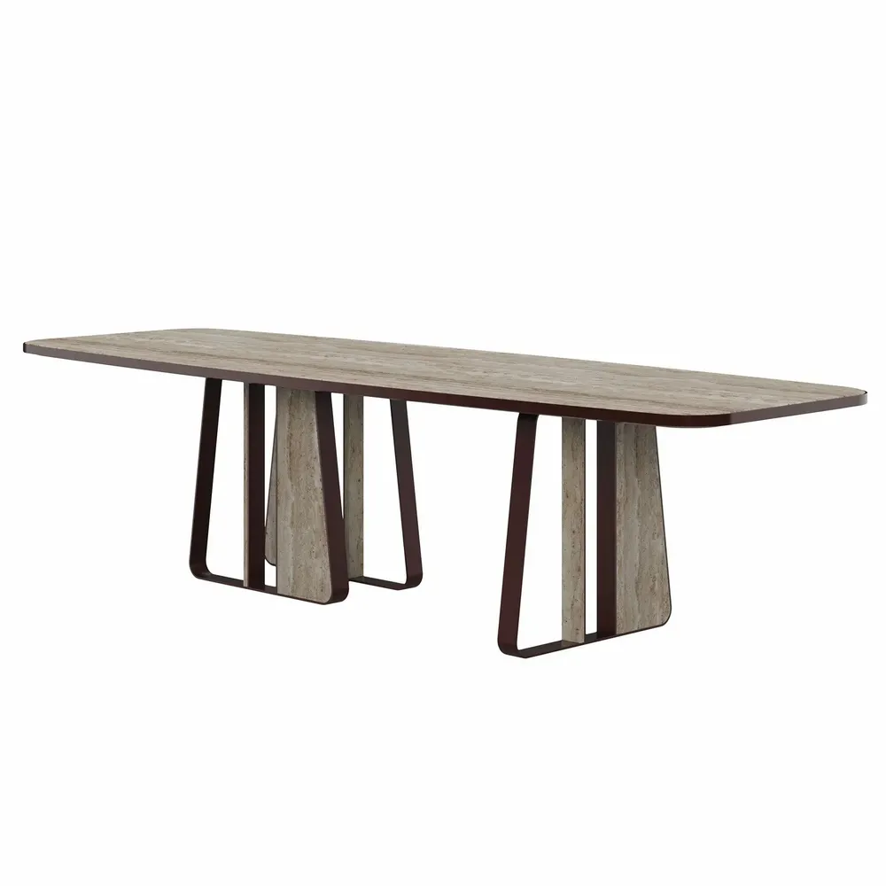 Bancs - Table de salle à manger Kenai fabriquée à la main au Portugal - PORUS STUDIO