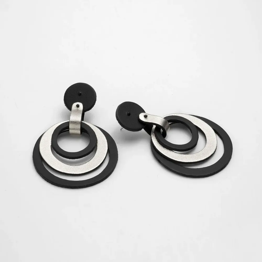 Jewelry - Concentric Circles Earrings - C.KARAKALPAKI