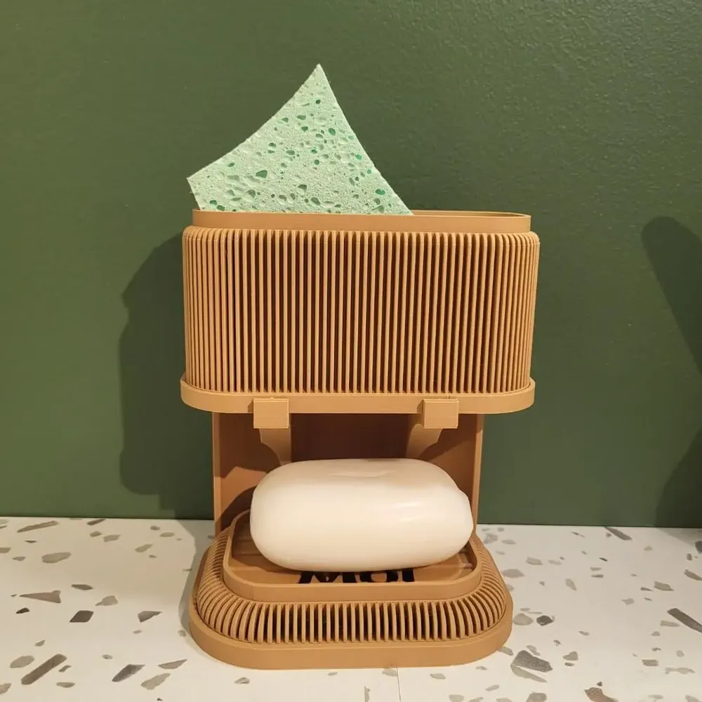 Egouttoirs - Porte éponge en impression 3D - Design et épuré pour la cuisine - CRÉA-TH