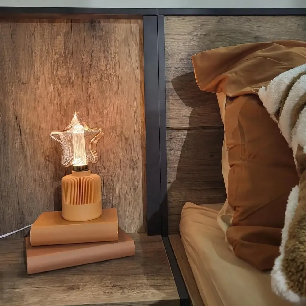 Table lamps - Designer and modern bulb base in 3D printing - CRÉA-TH