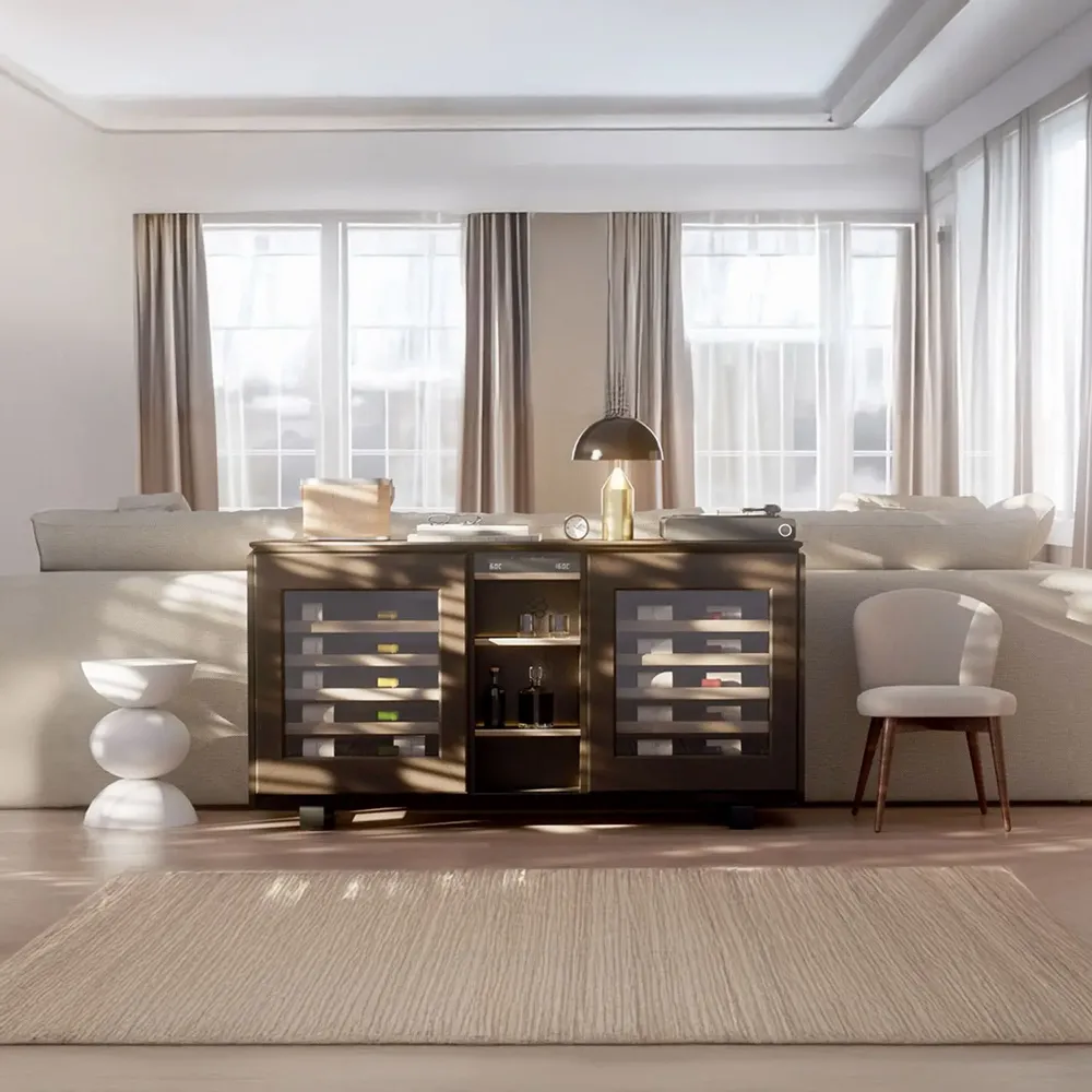 Buffets - Meuble à vin enfilade HARMONIE - EUROCAVE