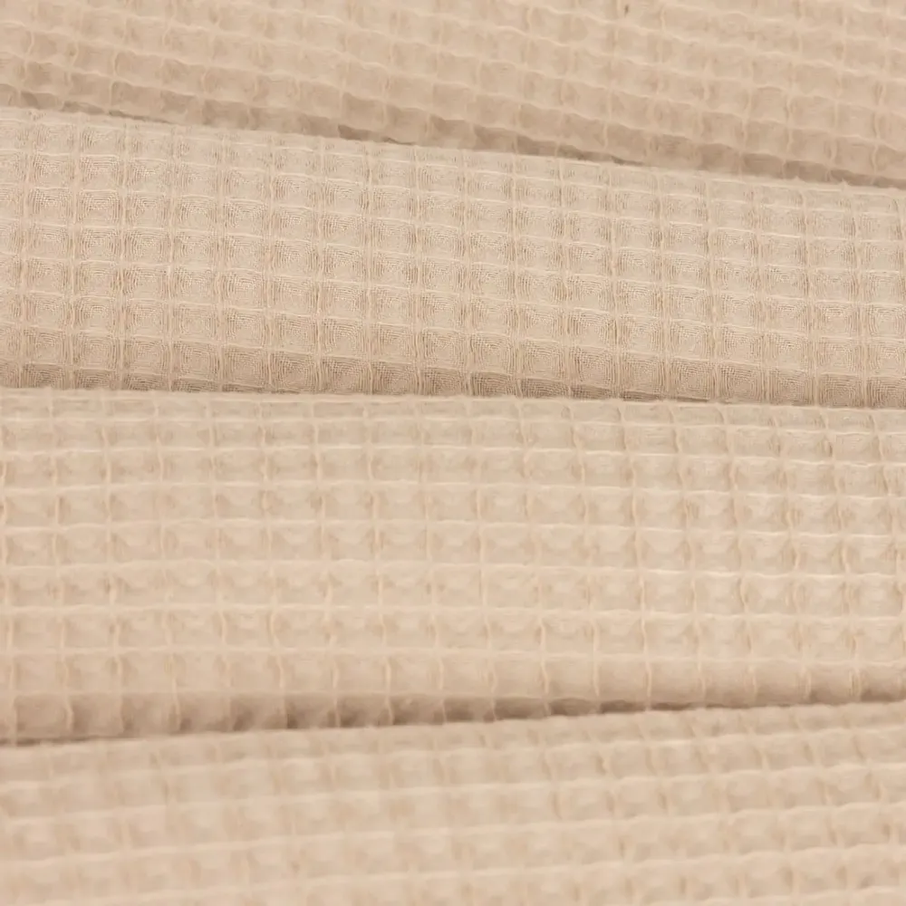 Plaids - Couvre-lit SIESTA, 220x230cm, Beige - DILIOS