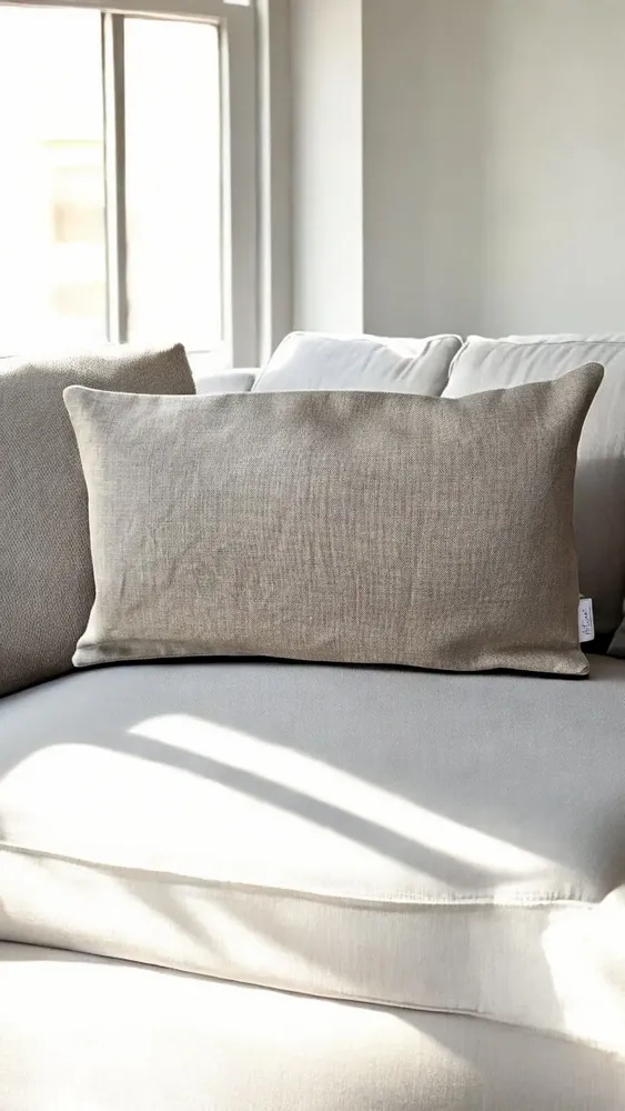 Cushions - Linen Cru | Cushion cover 30x50 cm - ARTISAN BY MF