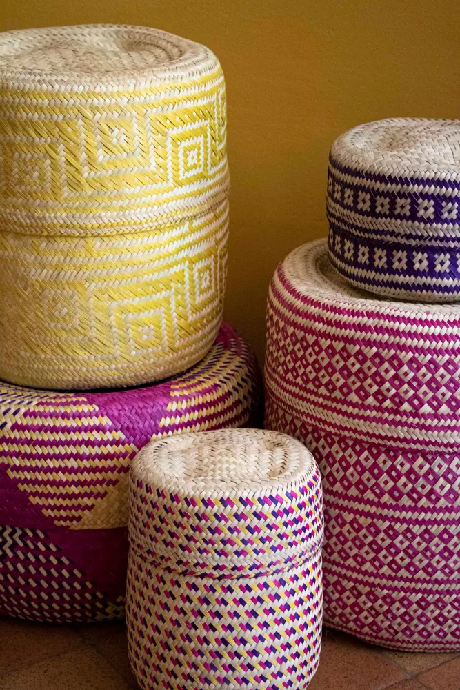 Objets de décoration - Corbeilles en palme - Tenates de Palma - P.I. PROJECT