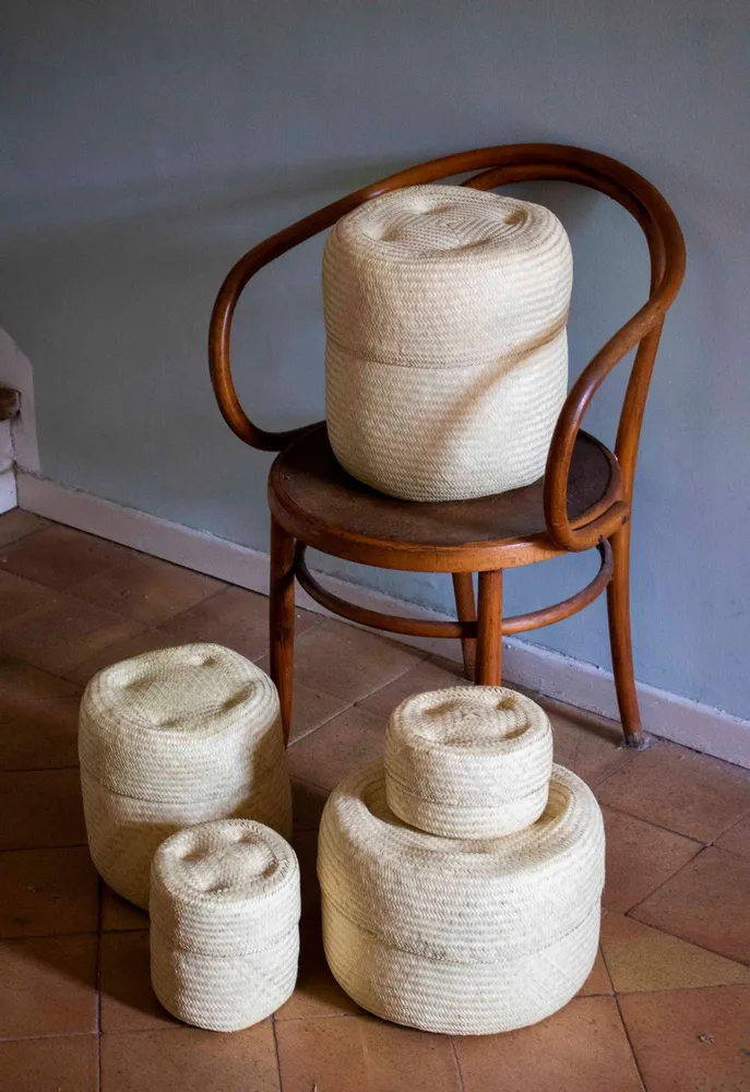 Objets de décoration - Corbeilles en palme - Tenates de Palma - P.I. PROJECT