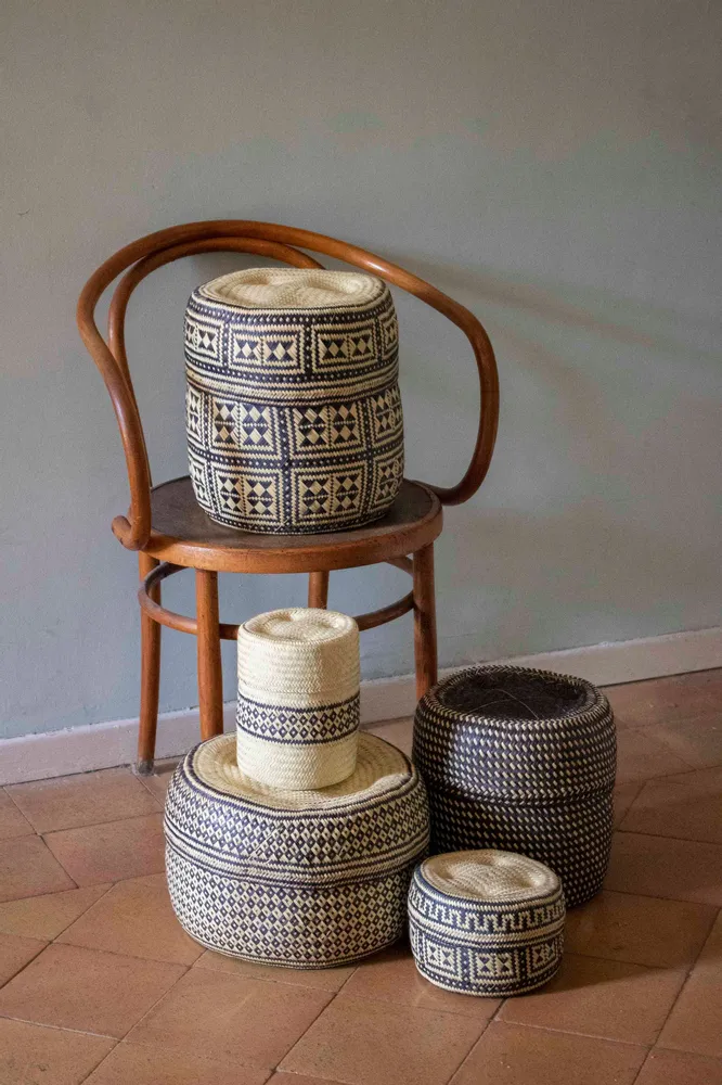 Objets de décoration - Corbeilles en palme - Tenates de Palma - P.I. PROJECT