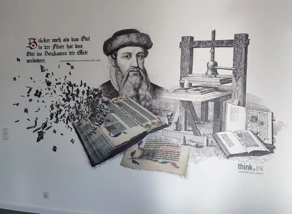 Decorative wall frescoes - Wallpen E2 - WALLPEN