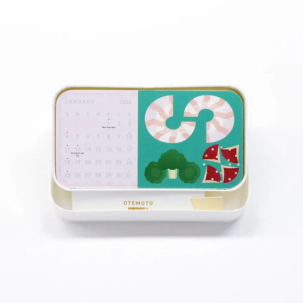 Cadeaux - BENTO CALENDAR 2026 × Masahiro Kasahara - ICHIKUDO