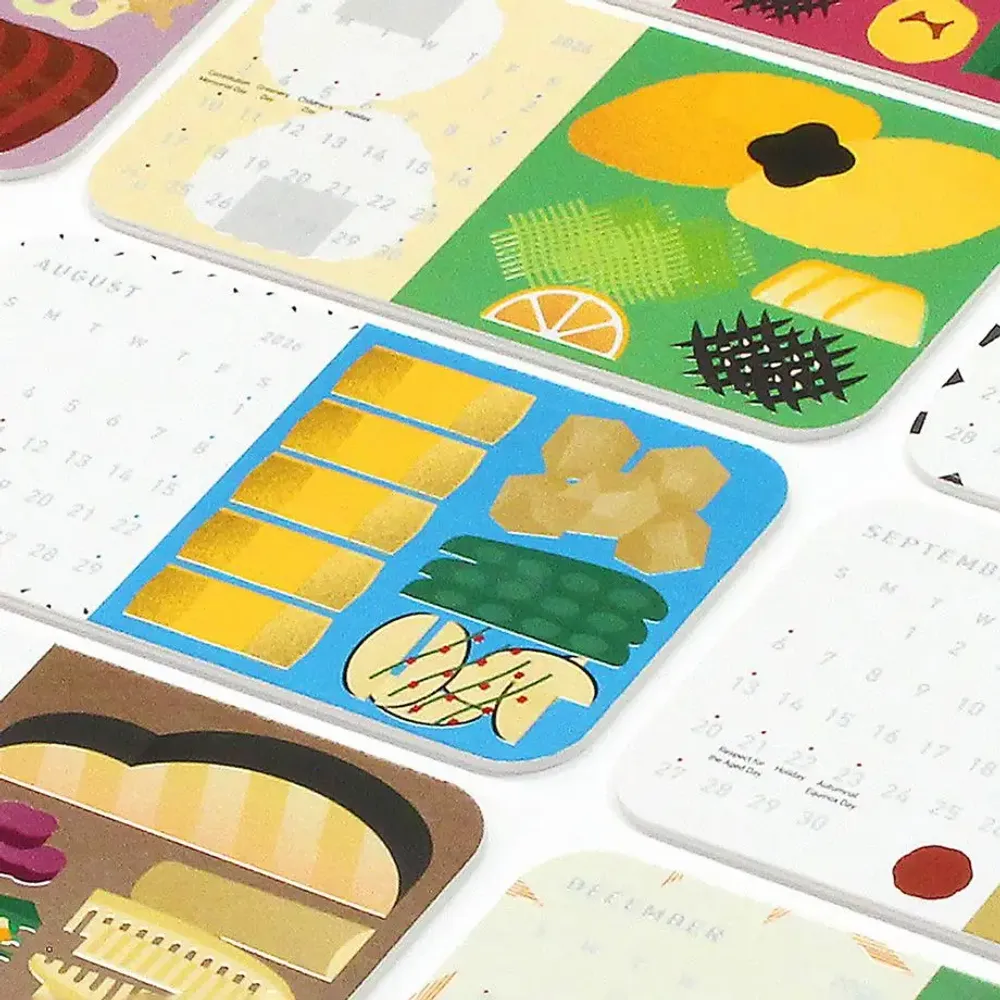 Cadeaux - BENTO CALENDAR 2026 × Masahiro Kasahara - ICHIKUDO