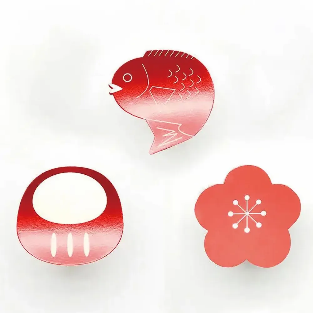 Card shop - Die-cut cards New Year series　（※Avec enveloppe） - ICHIKUDO