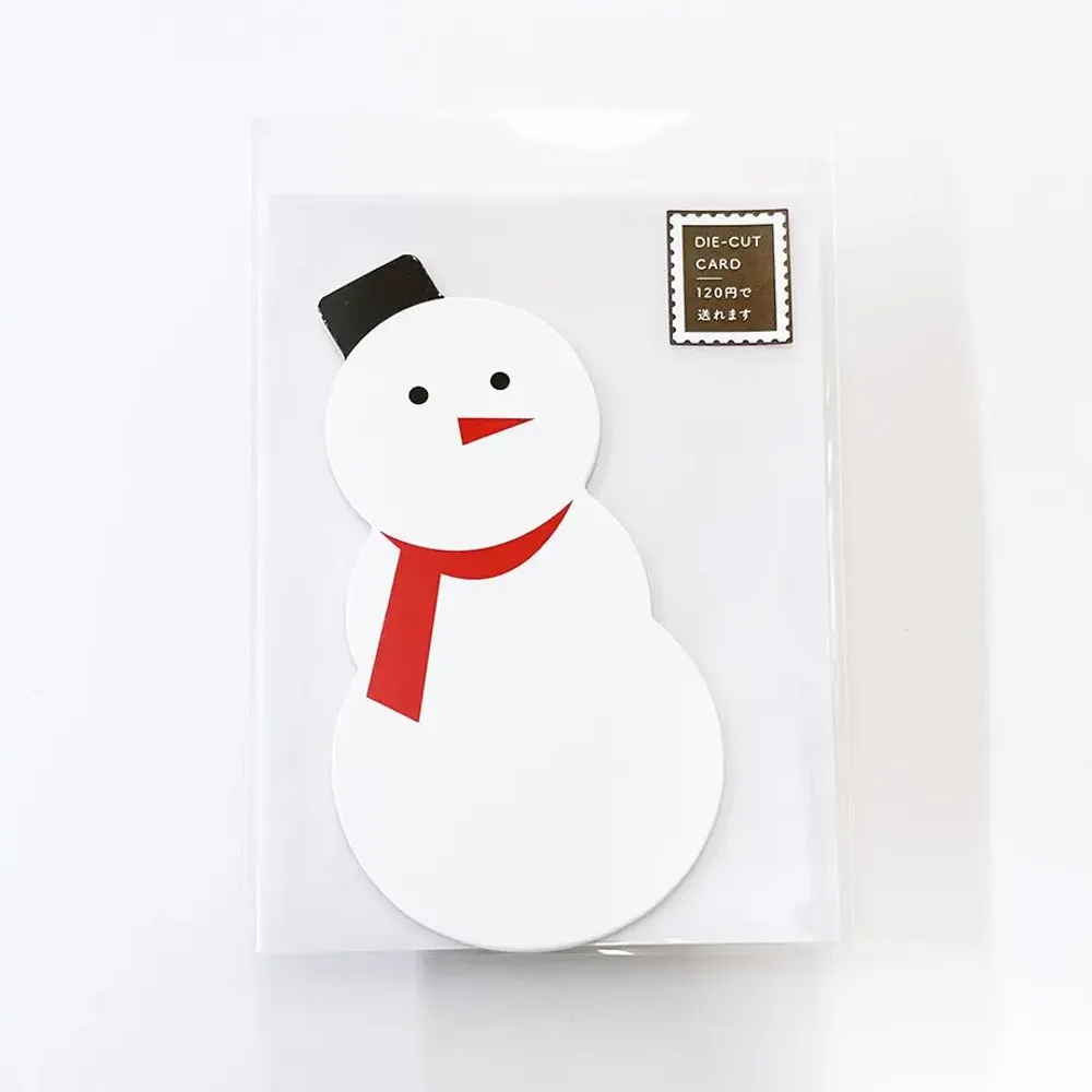 Carterie - Die-cut card Christmas series （※Avec enveloppe） - ICHIKUDO