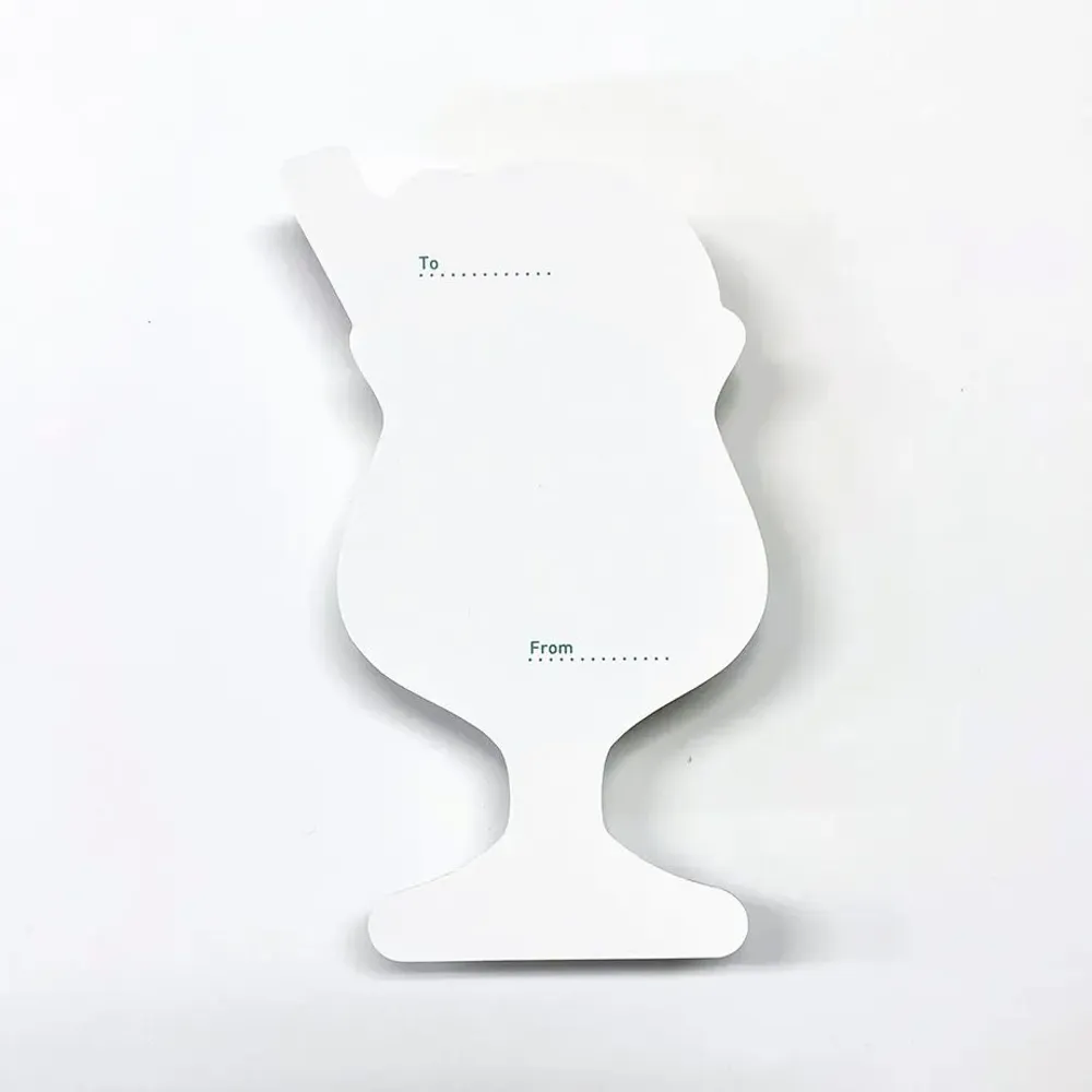 Carterie - Die-cut card Pure coffee shop series（※Avec enveloppe） - ICHIKUDO