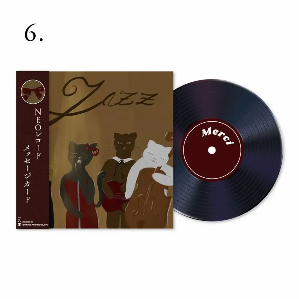 Carterie - Carte message NEO Records Vol.2 – 6 modèles - ICHIKUDO