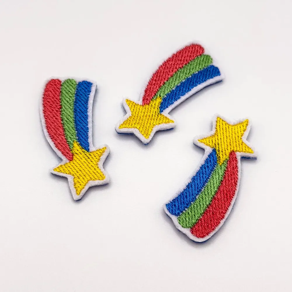 Accessoires enfants - Broche brodée Comète – Un vœu à emporter - PETIT POIRIER
