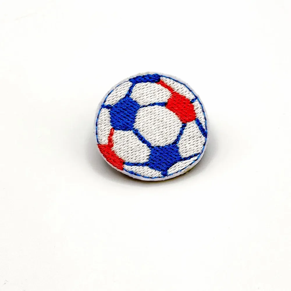 Gifts - Embroidered Pin “Football” – A Team Talisman - PETIT POIRIER