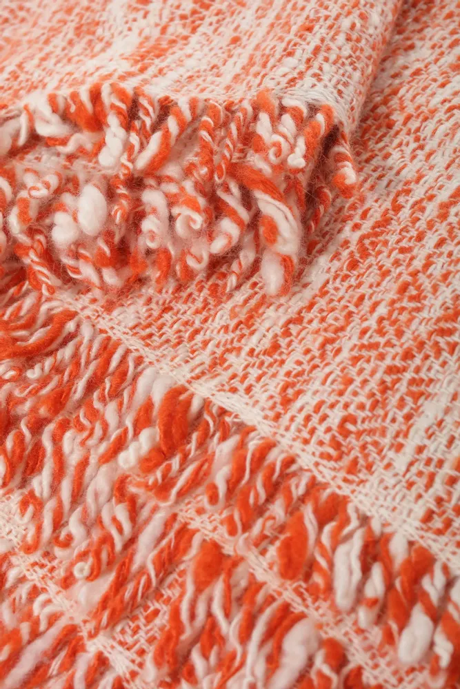 Plaids - Tibetan Cashmere Hand-Spun Pulu Dual-Tone Cape - SANDRIVER CASHMERE