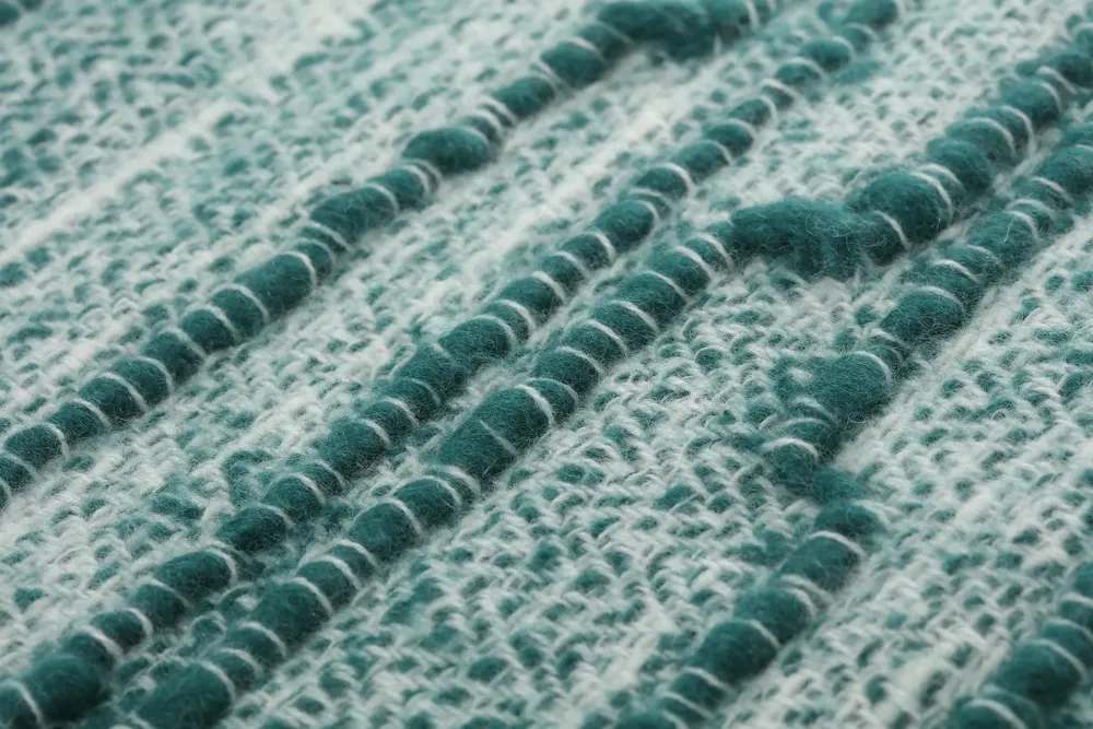 Throw blankets - Tibetan Cashmere Hand-Spun Pulu Art Cape Blanket - SANDRIVER CASHMERE