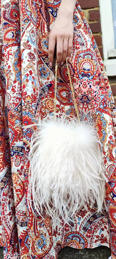 Sacs et cabas - Sac en plume d'autruche véritable - MARCY PLUMASSIER - FEATHERS