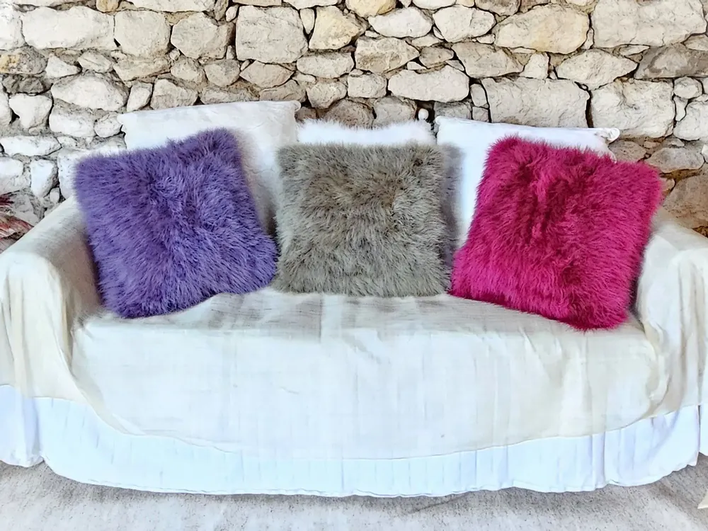 Coussins - Coussin en plume soyeuse - MARCY PLUMASSIER - FEATHERS