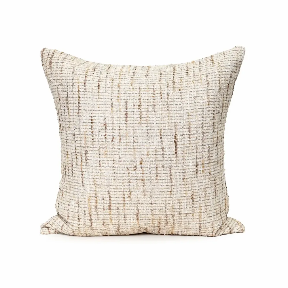 Fabric cushions - Cappuccino Felt Cushion - Part of the Dune Cushion Collection - DARCY & DUKE