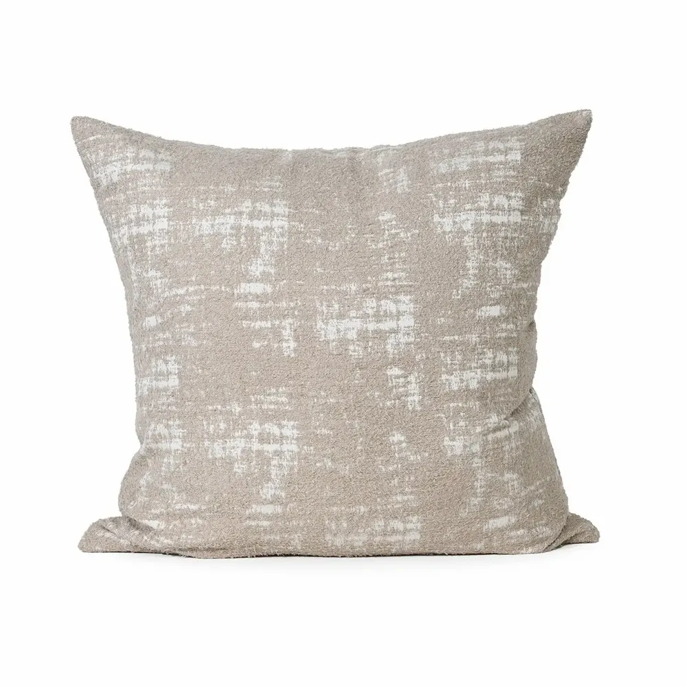 Fabric cushions - Cappuccino Felt Cushion - Part of the Dune Cushion Collection - DARCY & DUKE