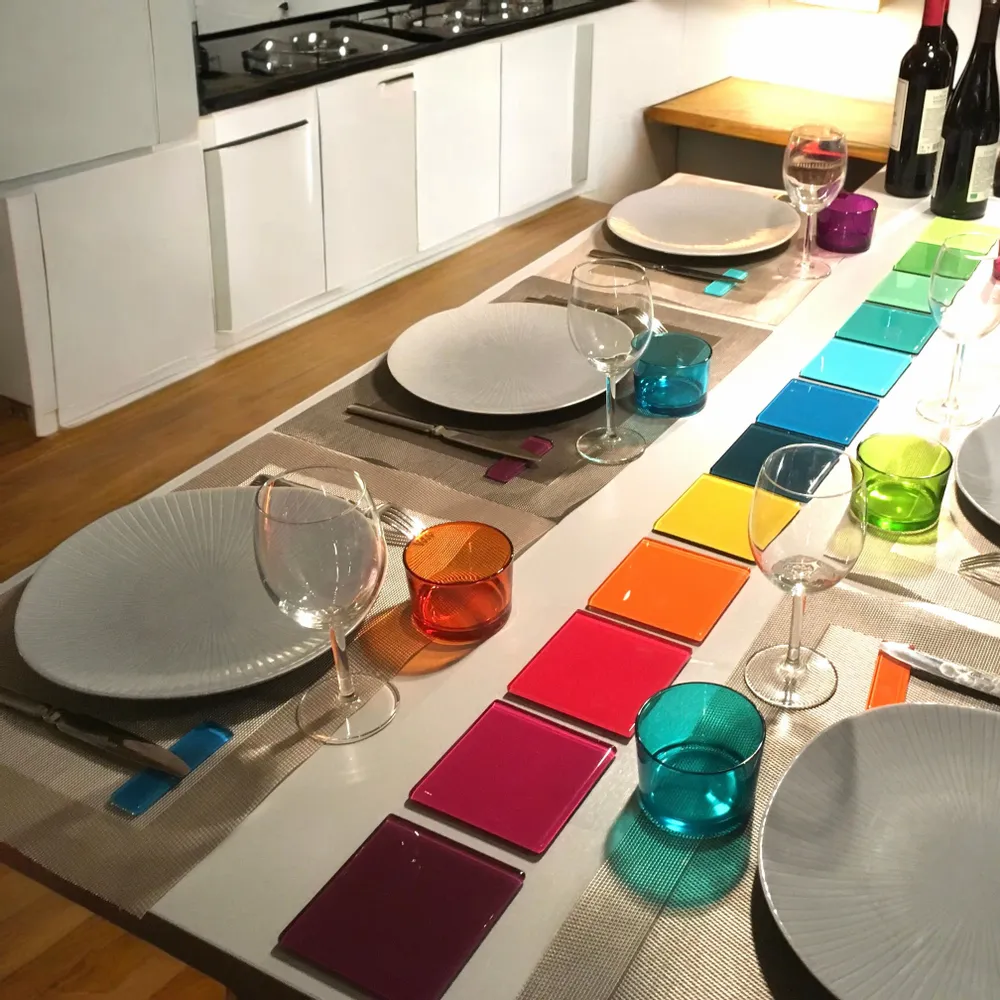 Objets de décoration - Dessous de verre, dessous de bouteille, art de la table - ROSE CORAIL DECO