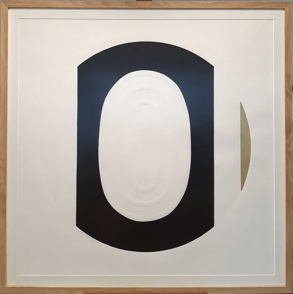 Paintings - engraving, embossing, gold leaf 120 cm x 120 cm - FOUCHER-POIGNANT