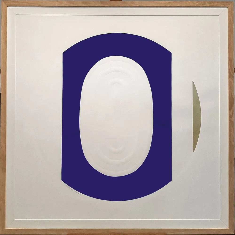 Paintings - engraving, embossing, gold leaf 120 cm x 120 cm - FOUCHER-POIGNANT