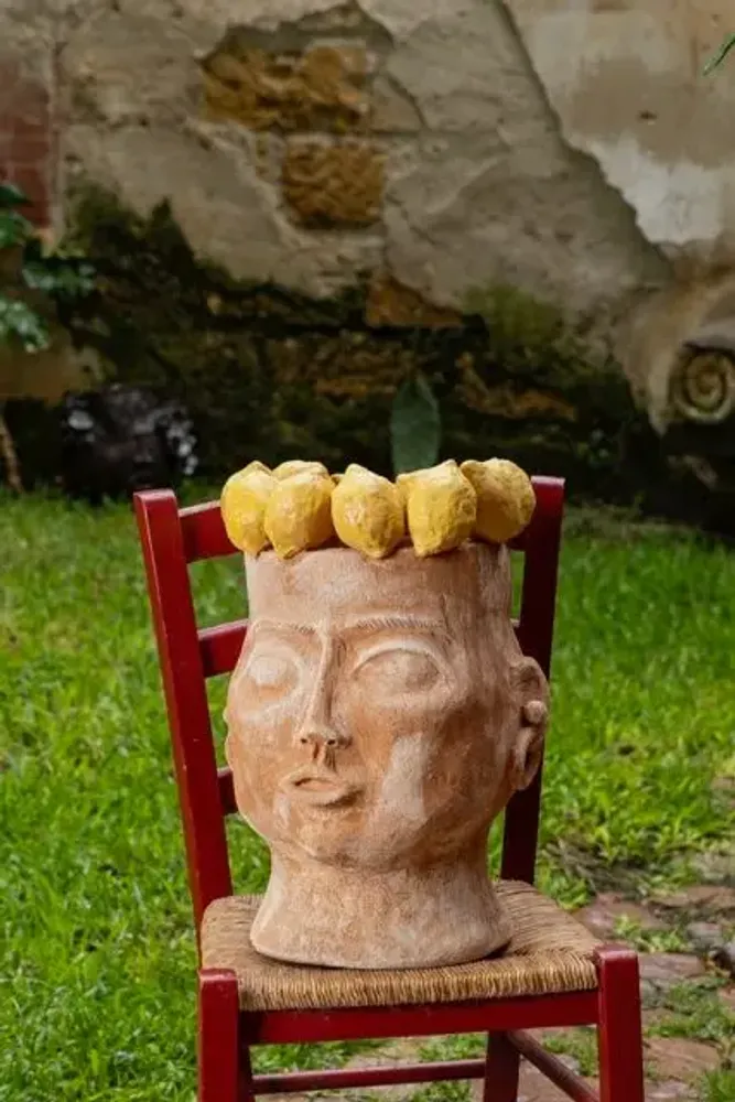 Flower pots - I GOLOSI TESTA GRANDE LIMONI - PATRIZIA ITALIANO