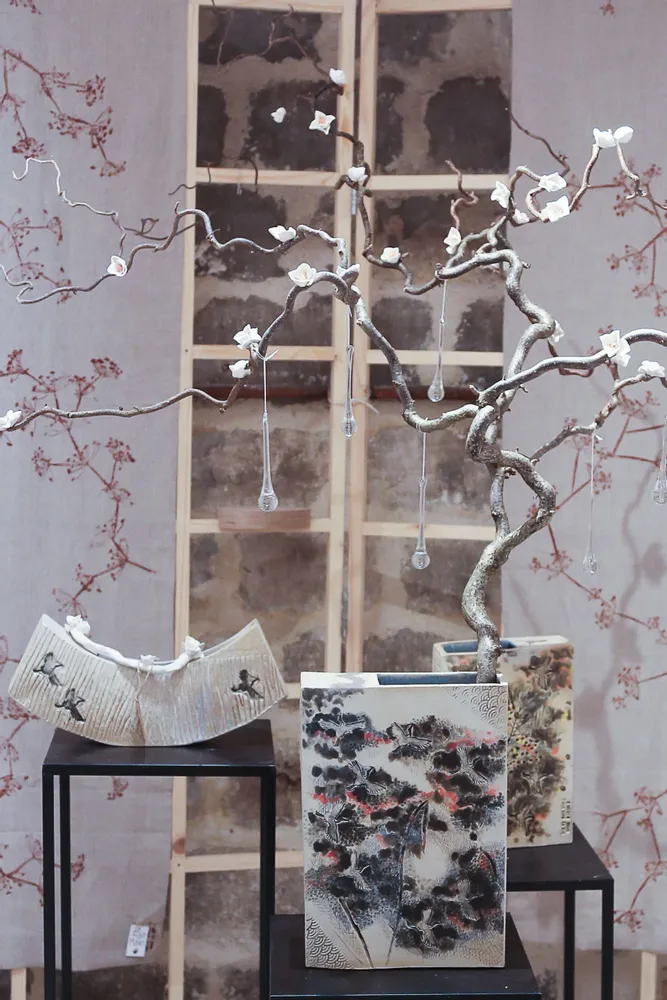 Ceramic - The Estampe vase - TERRES DE SONGES