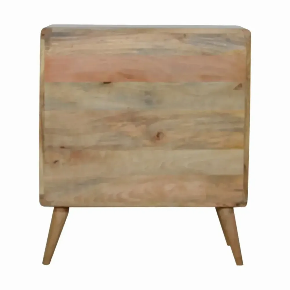 Chiffonniers - Artisan Furniture Commode Courbe, 3 Tiroirs, Oak-ish, Marron - ARTISAN FURNITURE