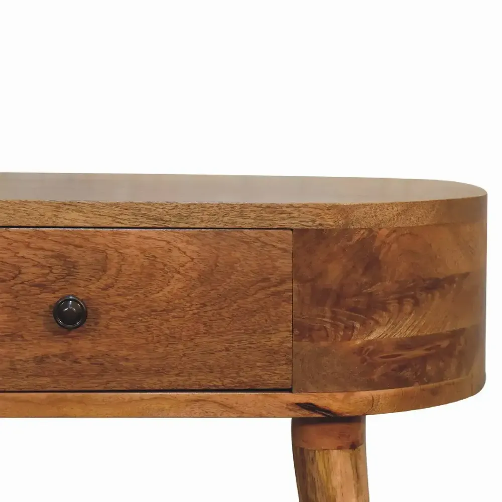Consoles - Artisan Furniture en bois massif Mini Albion Chêne clair Console, 1 Tiroir, Beige - ARTISAN FURNITURE