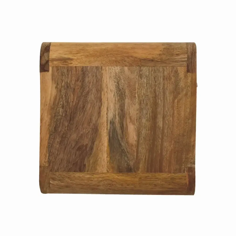 Tables de nuit - Artisan Furniture en bois massif Mini Suspendu Ouvert Table de chevet, 1 Tiroir et 1 Niche ouverte, Chêne clair, Marron - ARTISAN FURNITURE