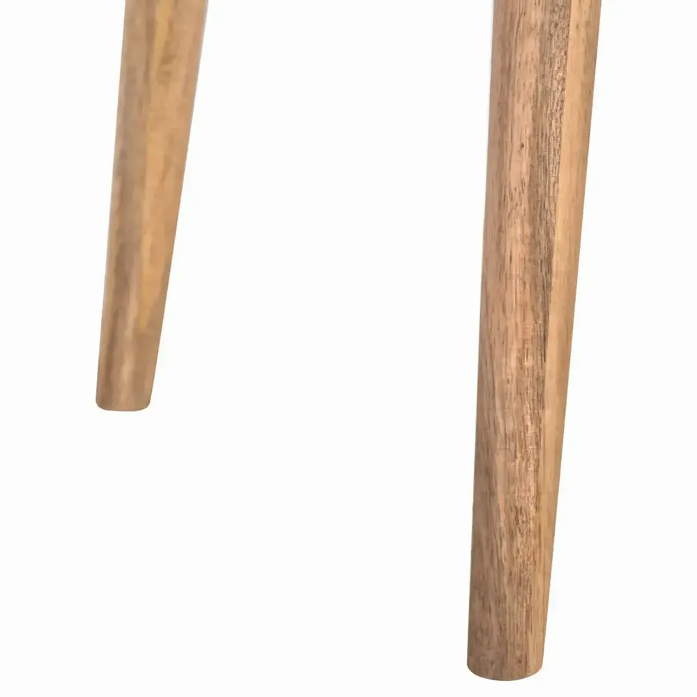 Desks - Artisan Furniture Solid Wood Nordic Writing Desk, 1 Drawer and Open Slot, Beige - ARTISAN FURNITURE